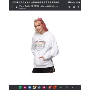 Vans Pride Sweatshirt hoodie Size S